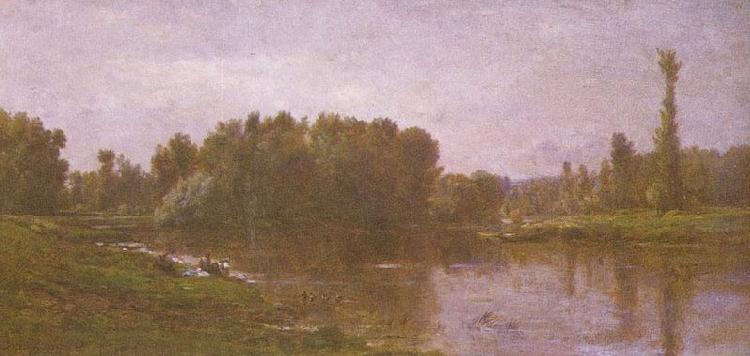 Charles-Francois Daubigny Die Ufer der Oise